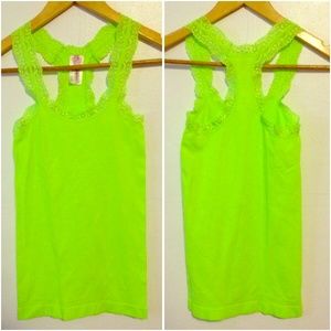 ❌SOLD❌(2 Pairs) Cute Racerback Tanks