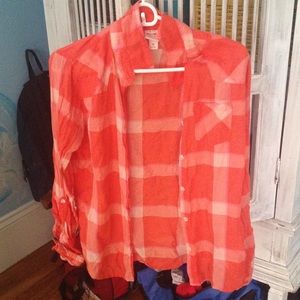 Orange flannel