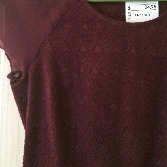 Maroon Dress - Picture 3 of 3