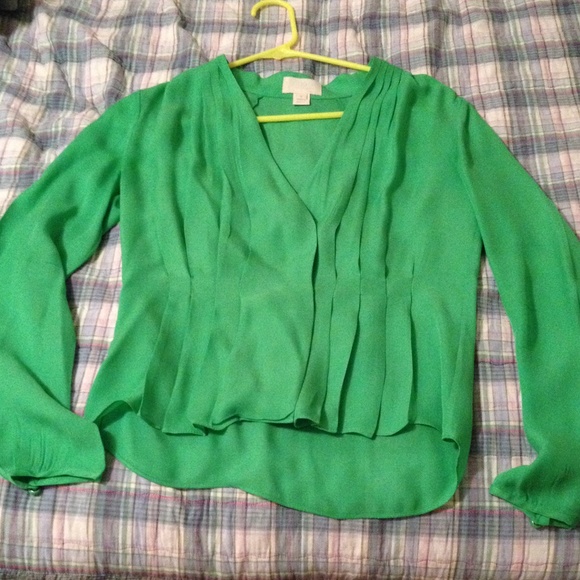 J.crew collection silk blouse
