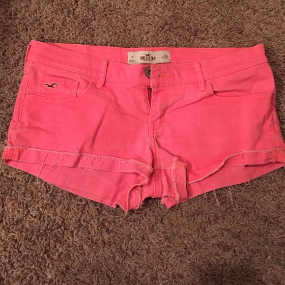 Pink hollister shorts!