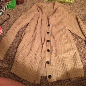 Beige cardigan xxl