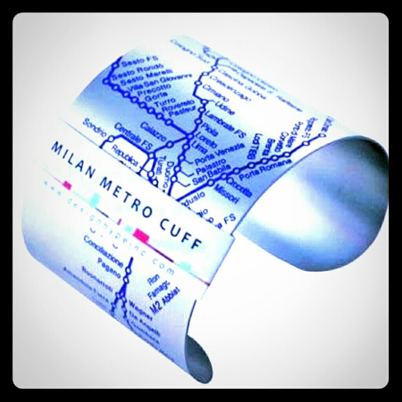 Stainless Steel Milan Metro Cuff