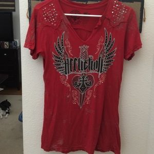 Affliction shirt women's
