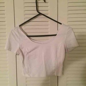 Plain White Crop Top