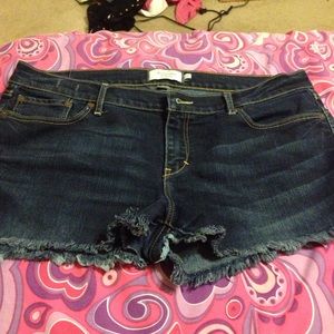 Abercrombie jean shorts 12