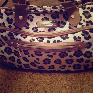 Betsey Johnson baby diaper bag