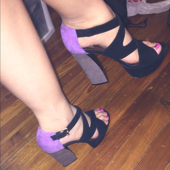 Dolce Vita color block strap shoes