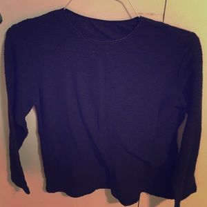 Black shirt with thin yet durable material!