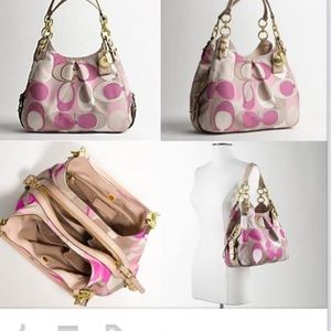 Reduced Coach Mia Signature Embroidered Maggie