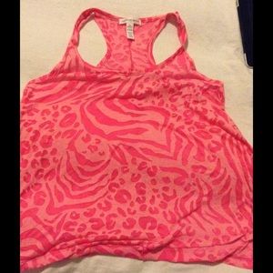 Pink ambiance apparel racer back