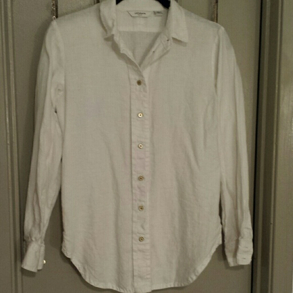 White Liz Claiborne Button-down