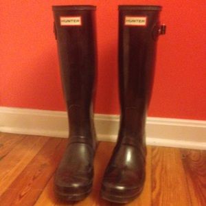 Tall Original Gloss Hunter Boots!