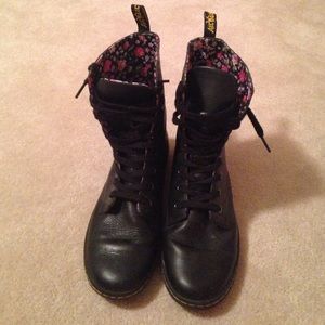 Dr. Martens Black Combat Boot