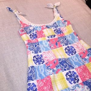 Lilly Pulitzer Patchwork Dress Sz 2