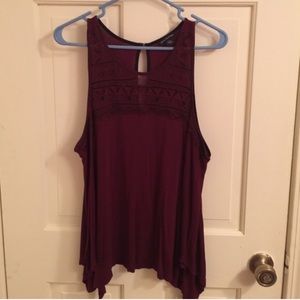 American eagle top size XL