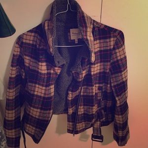 Lumberjack jacket! Super warm, super comfy.