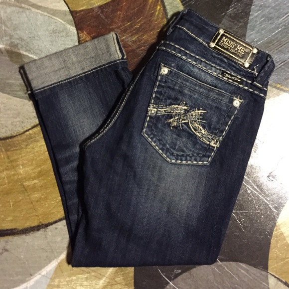 Miss Me Denim - Miss Me Boyfriend Capri Jeans
