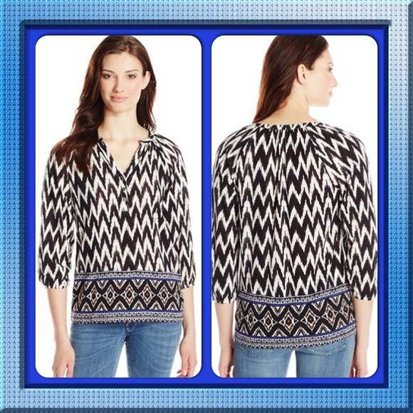 🎉SALE! Lucky Diamond Border Top