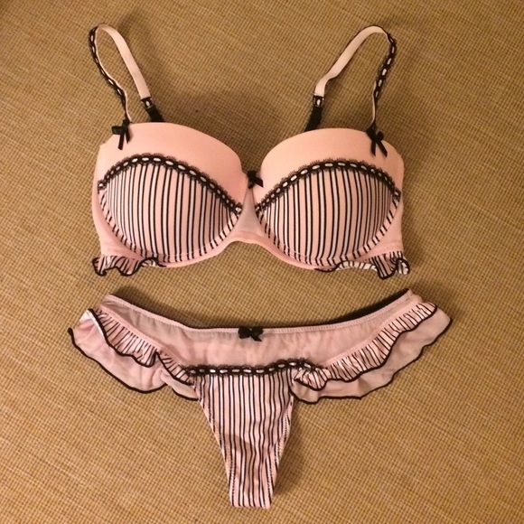 Sophie B. Other - NWOT Sexy Balconette Push Up Bra & Panty Lingerie