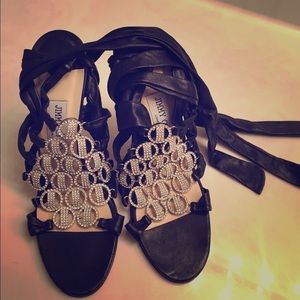 Jimmy Choo 110MM Crystal Anniversary Heels