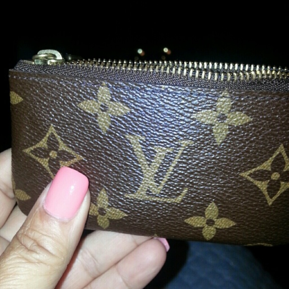 Authentic louis vutton coin pouch