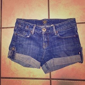 Bebe denim shorts