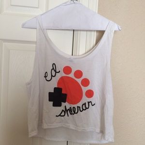 ed sheeran crop top