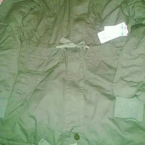Deb army green coat