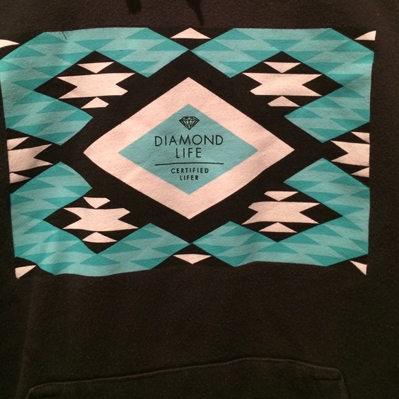 DIAMOND SUPPLY CO HOODIE β€οΈπ - Picture 2 of 4