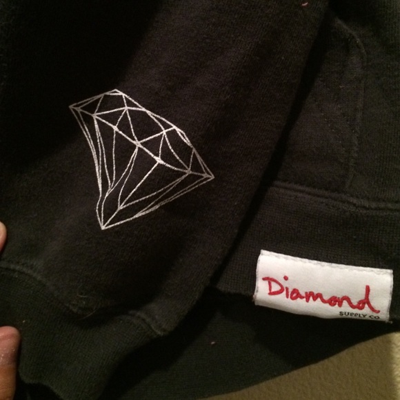 DIAMOND SUPPLY CO HOODIE β€οΈπ - Picture 3 of 4