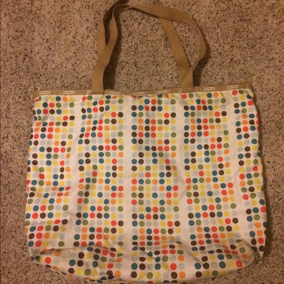 LeSportsac polka dot bag
