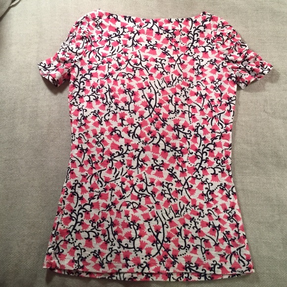 Lilly Pulitzer Boat-neck Tee XS - Picture 4 of 4
