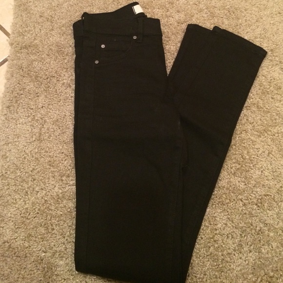 Garage Denim - Skinny Retro High Waist Black Jegging