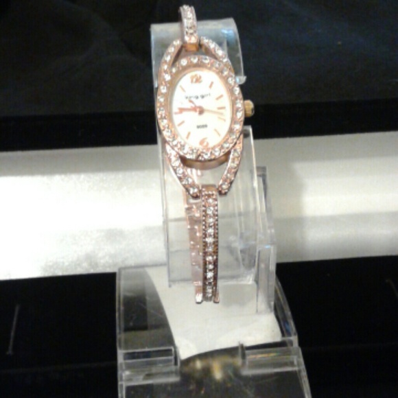 Gold plated zirconia watch - Picture 2 of 2