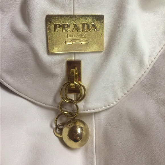White Prada Handbag - Picture 2 of 4