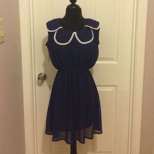 Navy summer dress