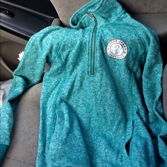 Guess sweater with rhinestone embroidery