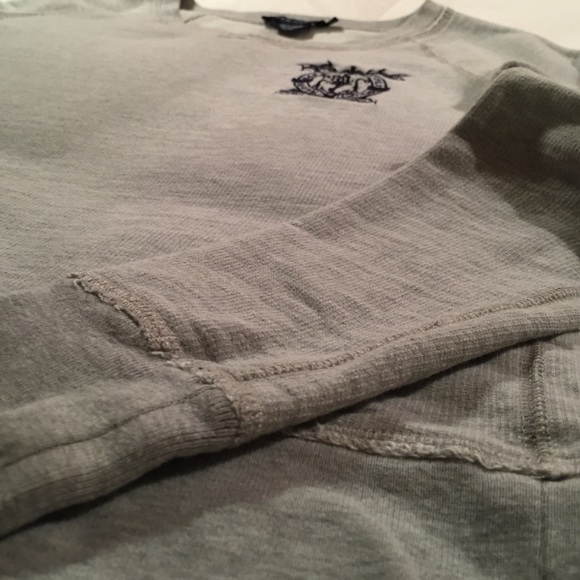 Ralph Lauren Heather Gray Crewneck Sweatshirt - Picture 4 of 4