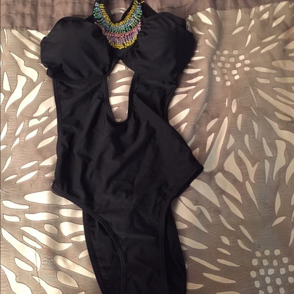 Brand new black bathing suit