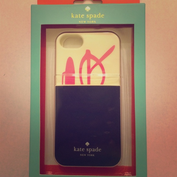 Kate Spade iPhone 5 Case Glasses Pocket