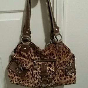 Leopard print Kathy purse