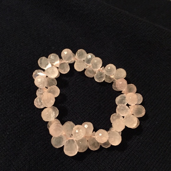 Pink crystal bracelet from Jigsaw London