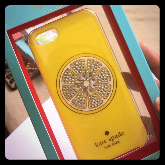 Kate Spade Lemon iPhone 5 case!