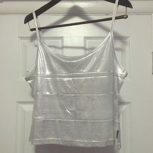 Silver Metallic Camisole