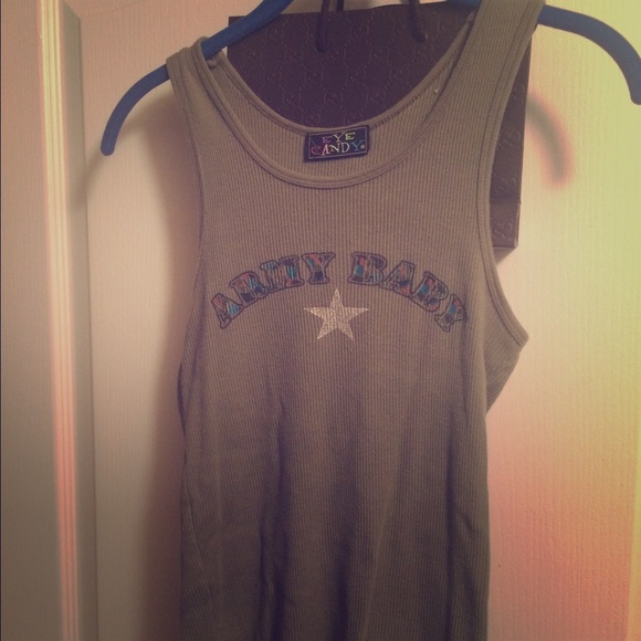 Army Baby tank top