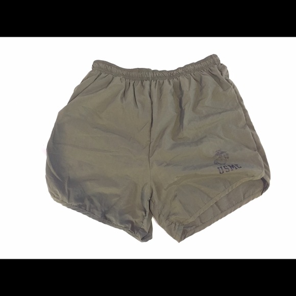 Mens USMC PT Shorts