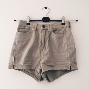 American Apparel High Waisted Shorts