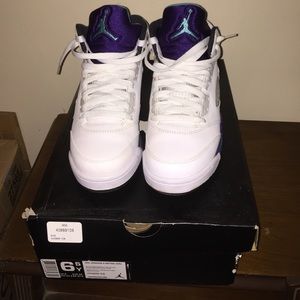 Jordan Retro 5 Grape's (2013 Release)