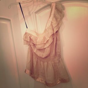 Bebe off the shoulder shirt